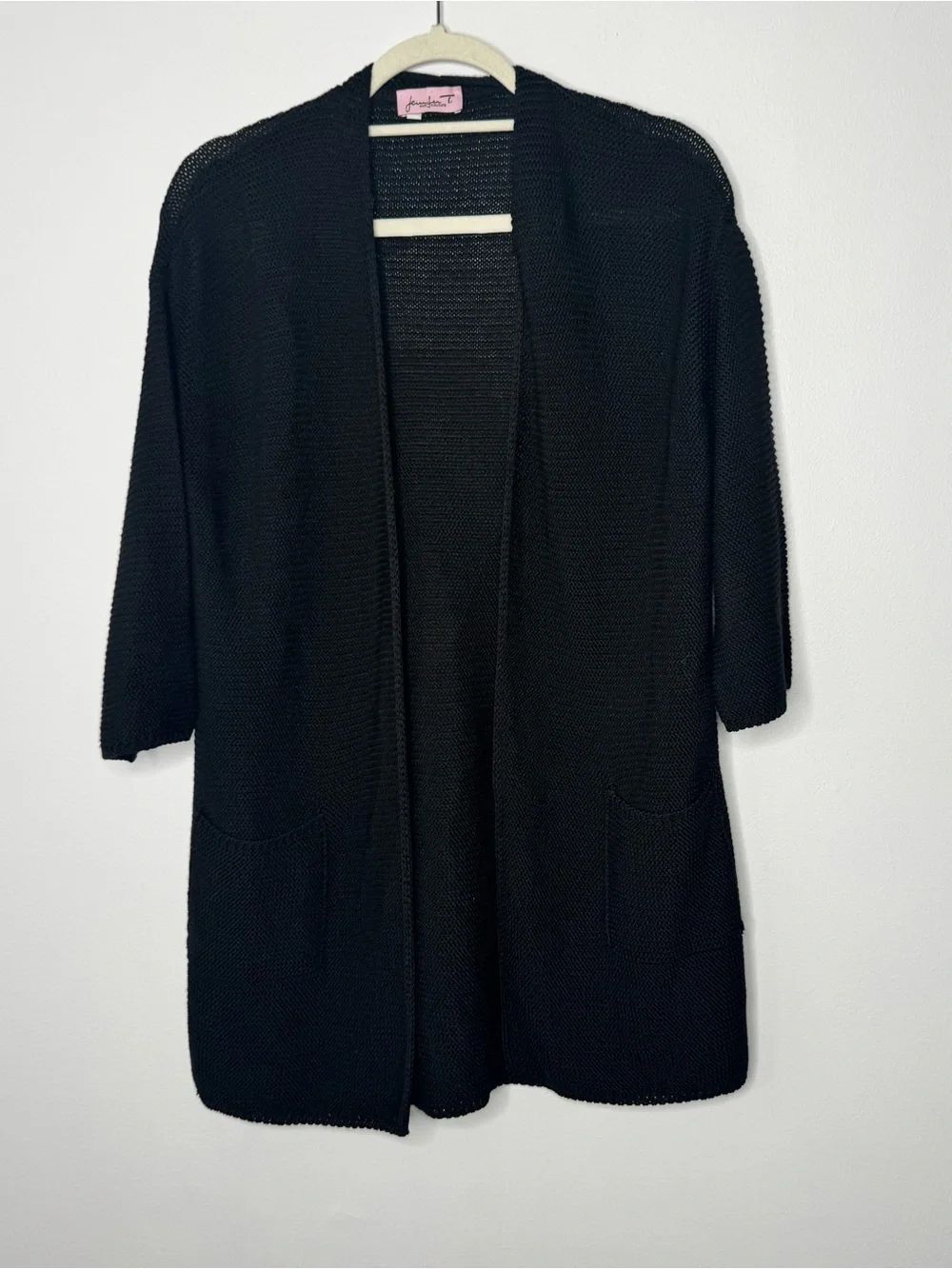 Jennifer T. Knit Couture knit cardigan size large